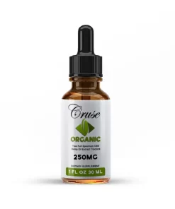 Cruze Organics USDA Certified Organic Full Spectrum CBD Oil - Natural Wellness