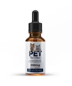 Fixed Wellness USDA Certified Organic Pet CBD Oil bottle