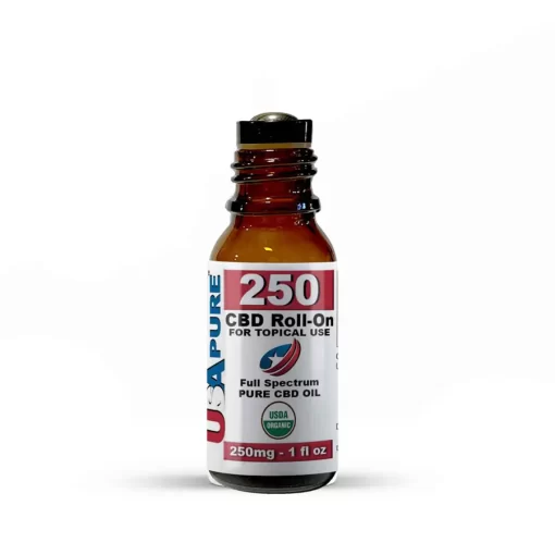 USA Pure CBD USDA Organic Topical Oil - Full Spectrum CBD